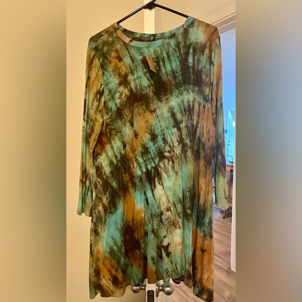Earthbound long sleeve dress